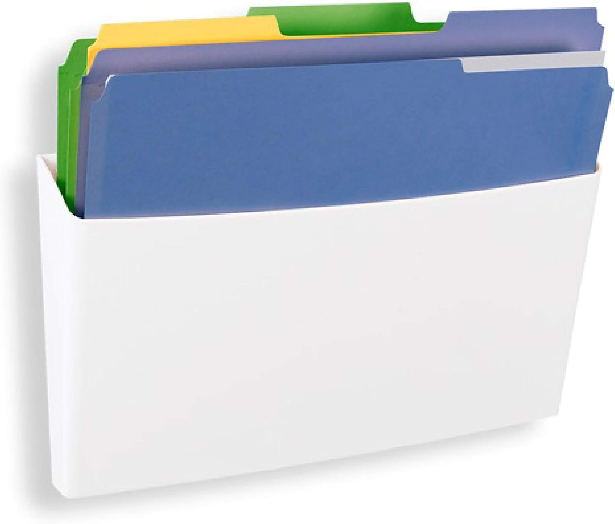 GlasMag Magnetic File Holder Tray. Powerful Neodymium Magnets Hold 200+ Sheets of Paper to Glass Whiteboards or Any Other Magnetic Surface