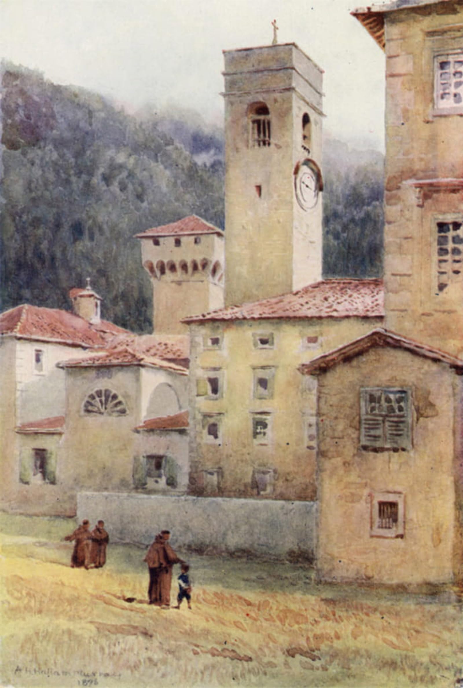 Póster de Abbazia di Vallombrosa cuadro graffiti 60x90cm 5
