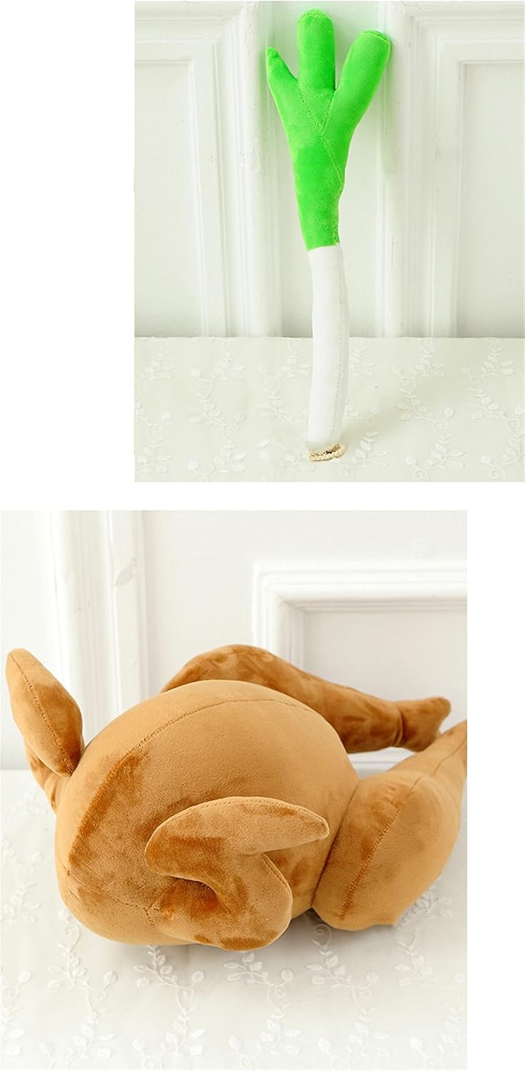 Chicken Pillow Floor Pillow Decorative Bolster Sofa Cushion Reading Pillow Car Cushion (Chicken, 17.7in)