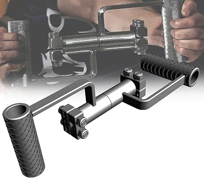 Arm Wrestling Exercise Handle,High-Strength Torquer,Portable Wrist Training Device Can Adjust The Weight, Anti-Slip Texture, for Forearm Wrist Finger Tricep Biceps Training