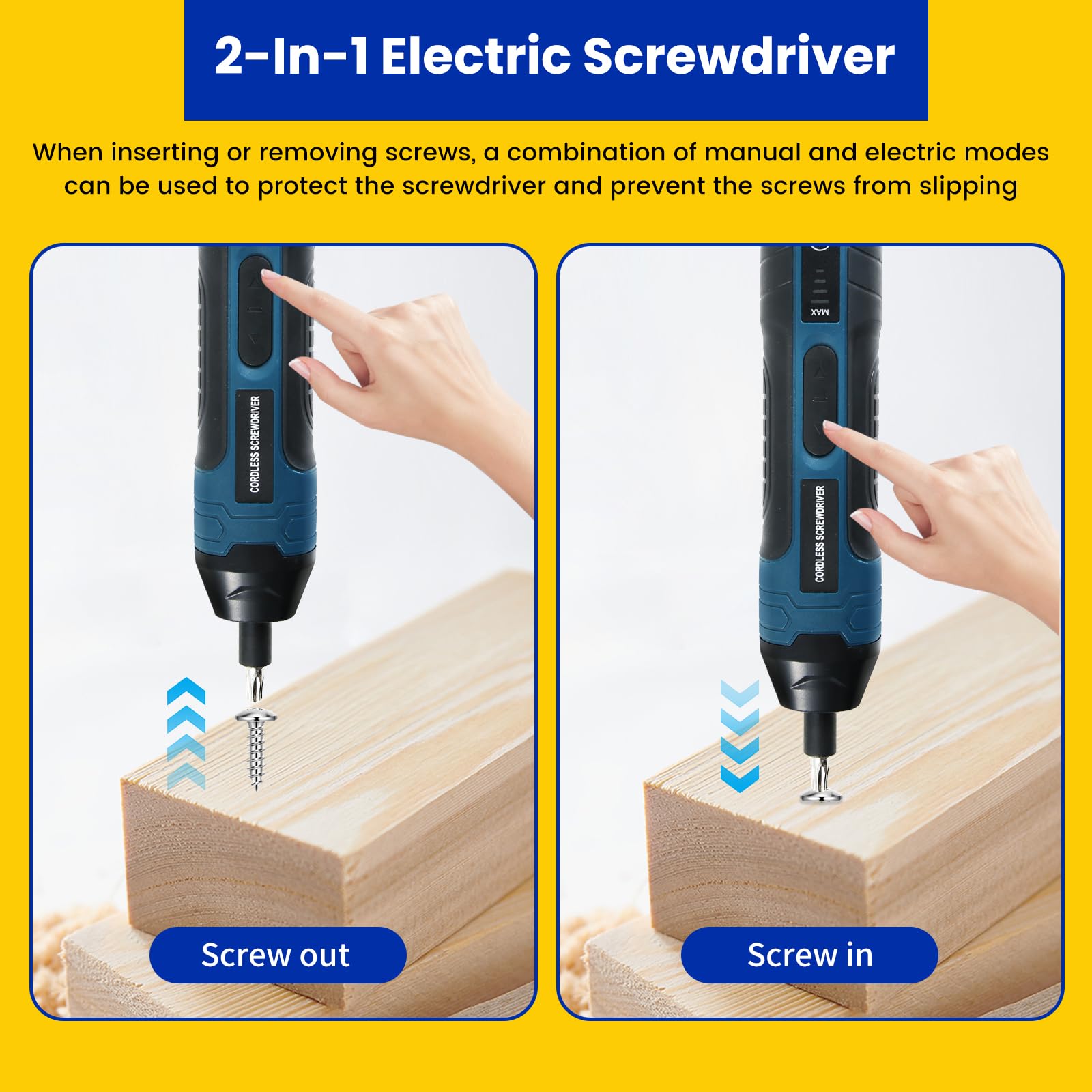 cupeohome Electric Cordless Screwdriver 20 in 1 - Image 4