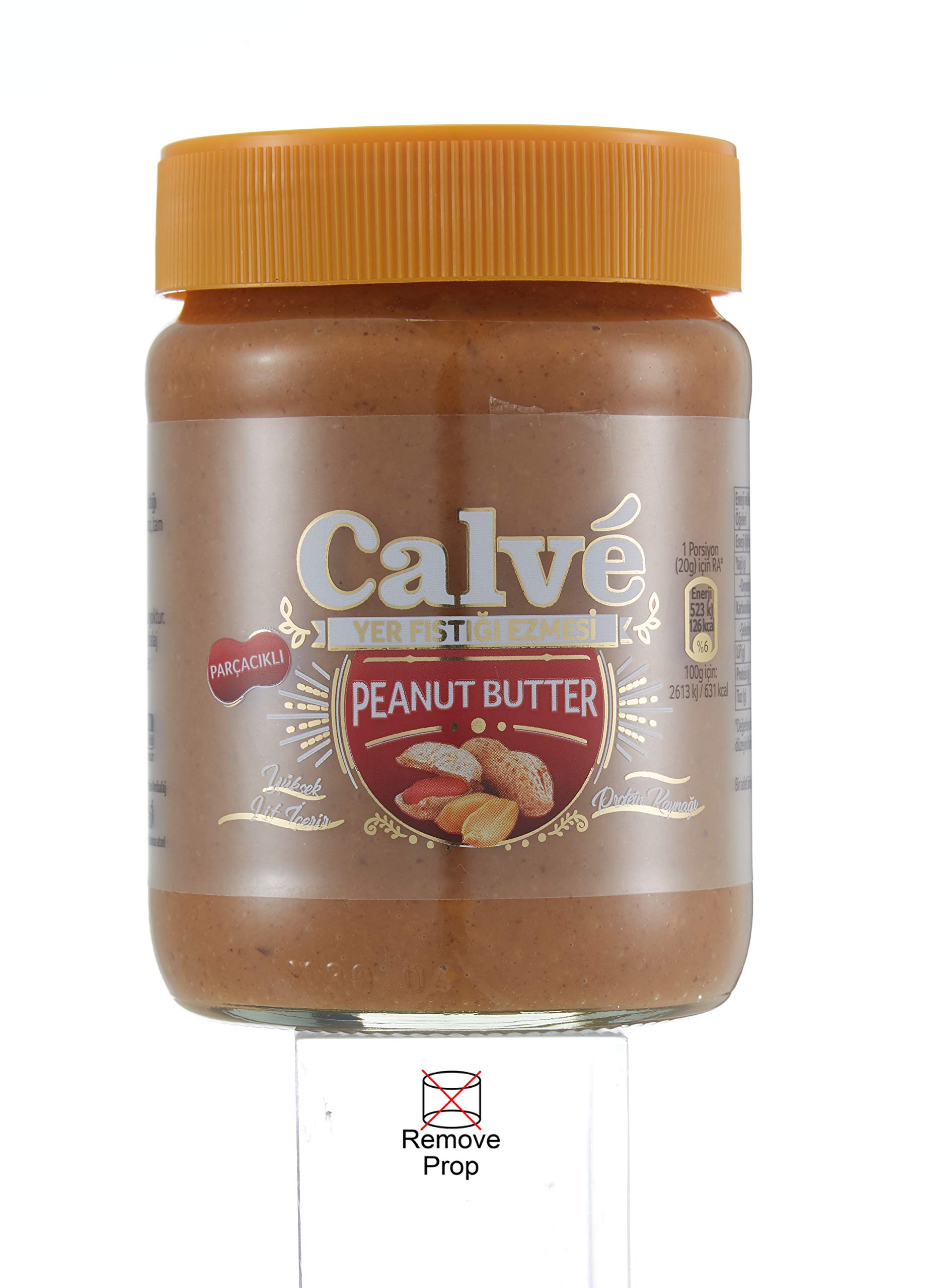 CRUNCHY PEANUT BUTTER Caja 12 x 350 g MANTECA DE CACAHUETE CRUJIENTE