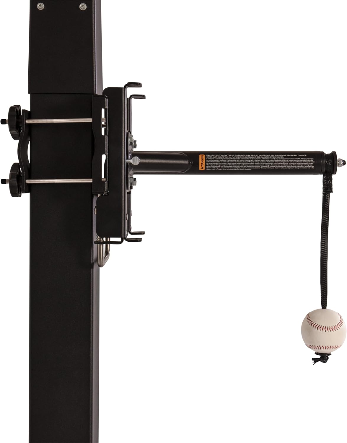 Silverback Portable Baseball Swing Trainer with Lock ‘n Rock Technology,Black