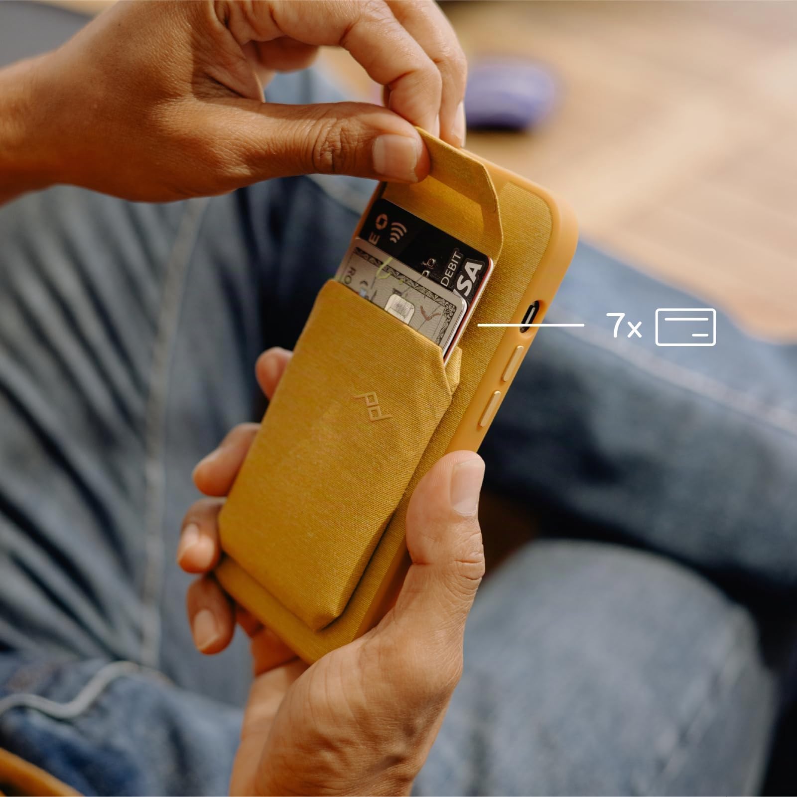 PEAK DESIGN Mobile Wallet Slim Charcoal