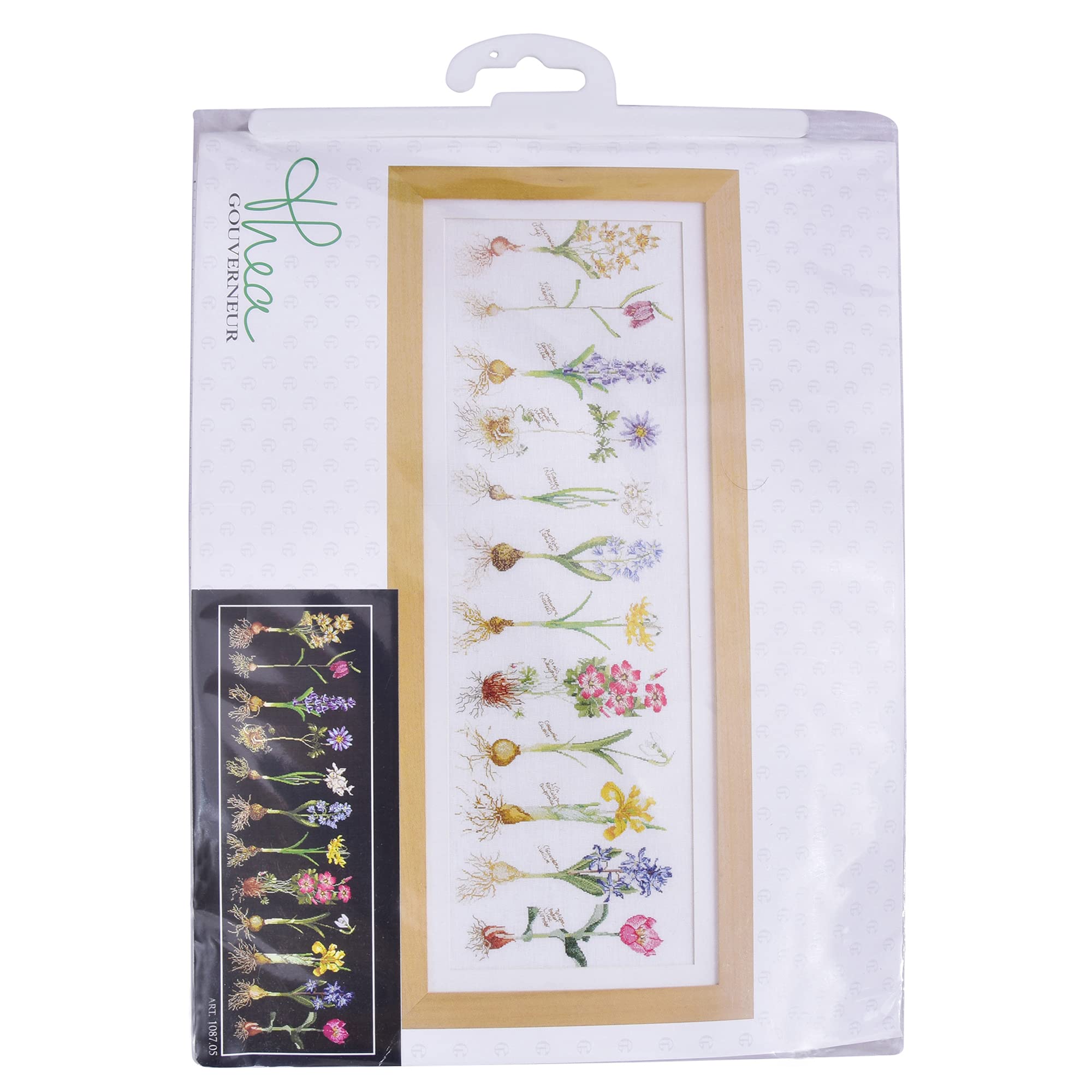 Kit broderie point de croix - Coquelicots - Aïda noire - Thea Gouverneur Kit broderie point de croix - Coquelicots - Aïda noire - Thea Gouverneur