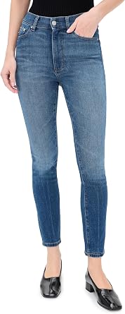 DL1961 Womens Farrow Skinny High Rise Instasculpt Jeans