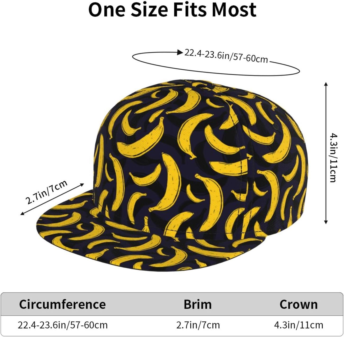 Fashion Snapback Hat for Men Women, Hip Hop Style Baseball Cap Flat Bill Hats Adjustable Trucker Sun Hat - Image 6