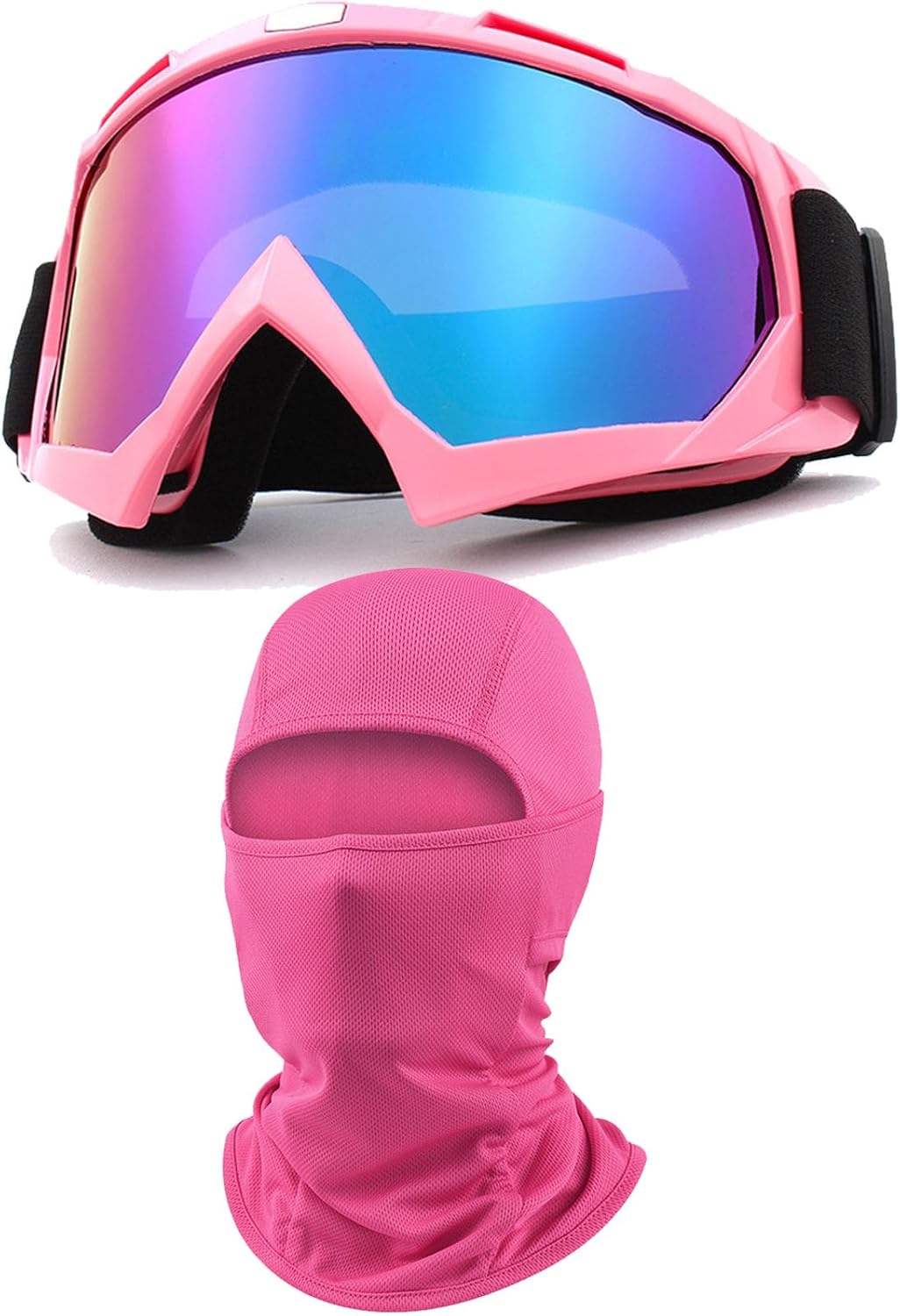 Motorcycle Goggles with Balaclava...