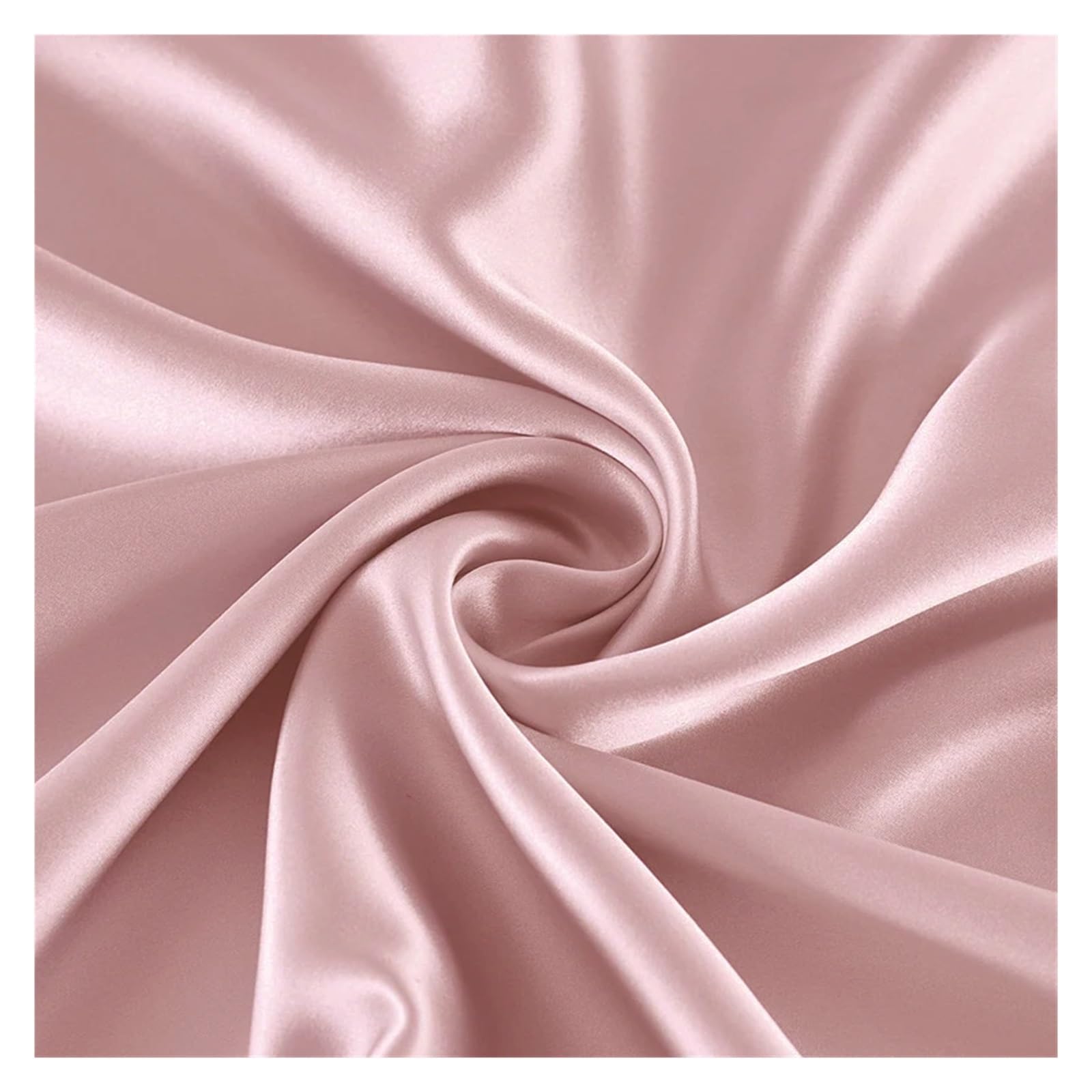 Mulberry Stain Silk Fabric 22 Momme Plain Dyed Silk Super Smooth for Wedding DIY Dress Clothing Bedding(Color 6,1.5 Meters)