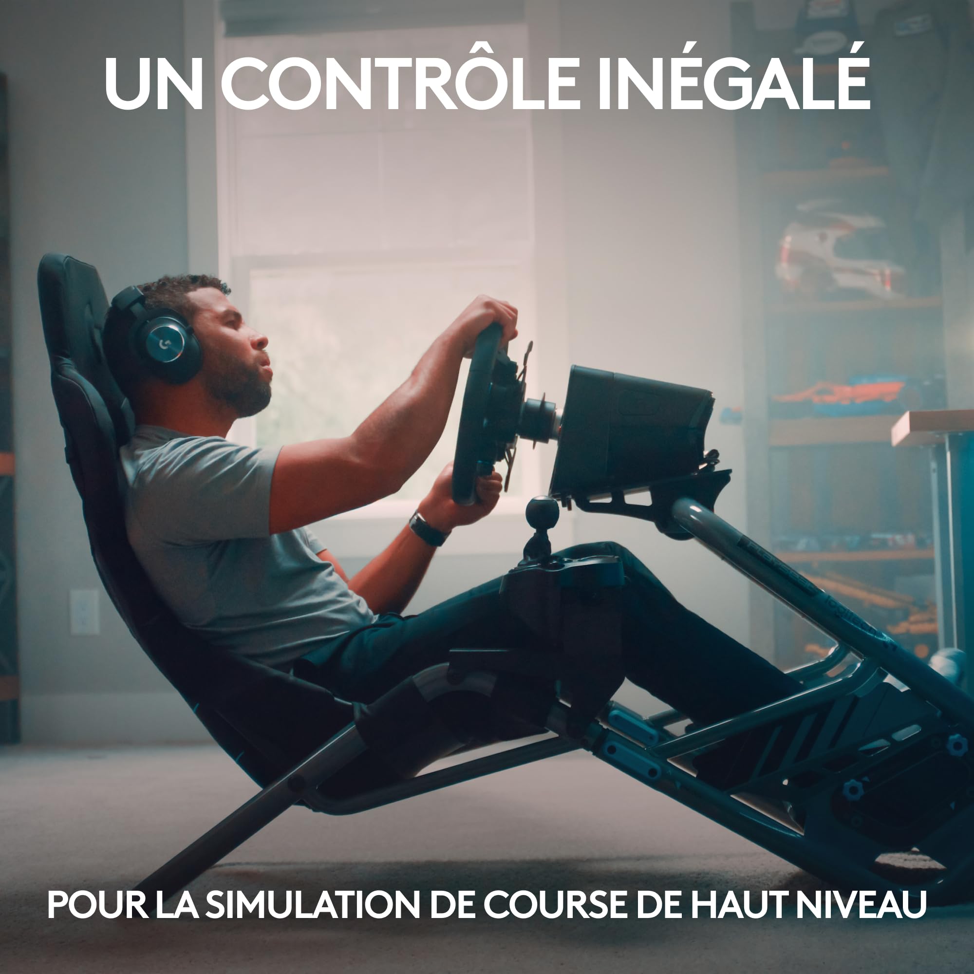 Logitech PRO Racing Wheel + PRO Racing Pedals pour PS5, PS4 et PC