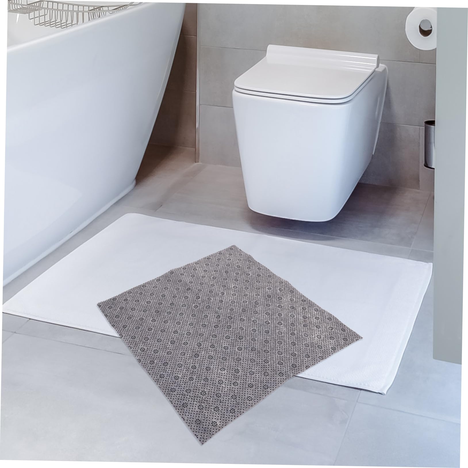 Artibetter 4 Stück rutschfeste Teppichunterlage Stoff für DIY Projekte Strapazierfähige rutschfeste Matte für Zuhause und Büro Waschbar und Wiederverwendbar Teppichunterlage für und Komfort