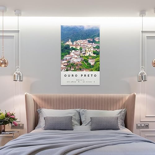 Miniatura 8 de Ouro Preto - Póster de impresión colorida, arte de pared de Ouro Preto, decoración de fotos de Ouro Preto, póster de regalo de Ouro Preto, pintura