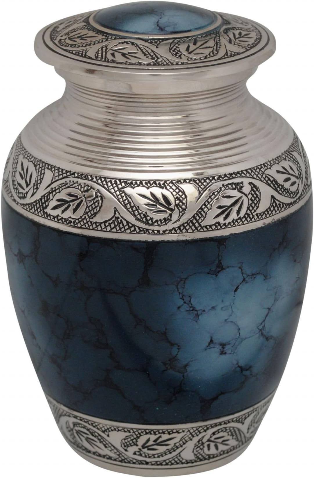Urnsdirect2u Grecian Blue Pet Urn, 6 Inches