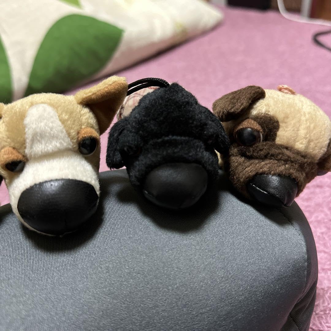Amazon.co.jp: 鼻でか犬THE DOGミニぬいぐるみ 6点セット UFO