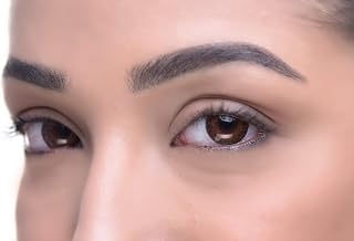 Purecon Natural Eyes coloured eye lens Soft Cosmetic Lenses for eyes (2 Lenses/Box) (Nut Brown), with Complementary Welcom... Price In India