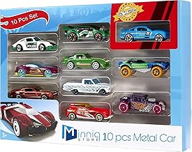Exclusive Collection of Play Set 10 pcs Toy Vehichals Play Set Metal Die Cast Mini Racers Cars for Kids