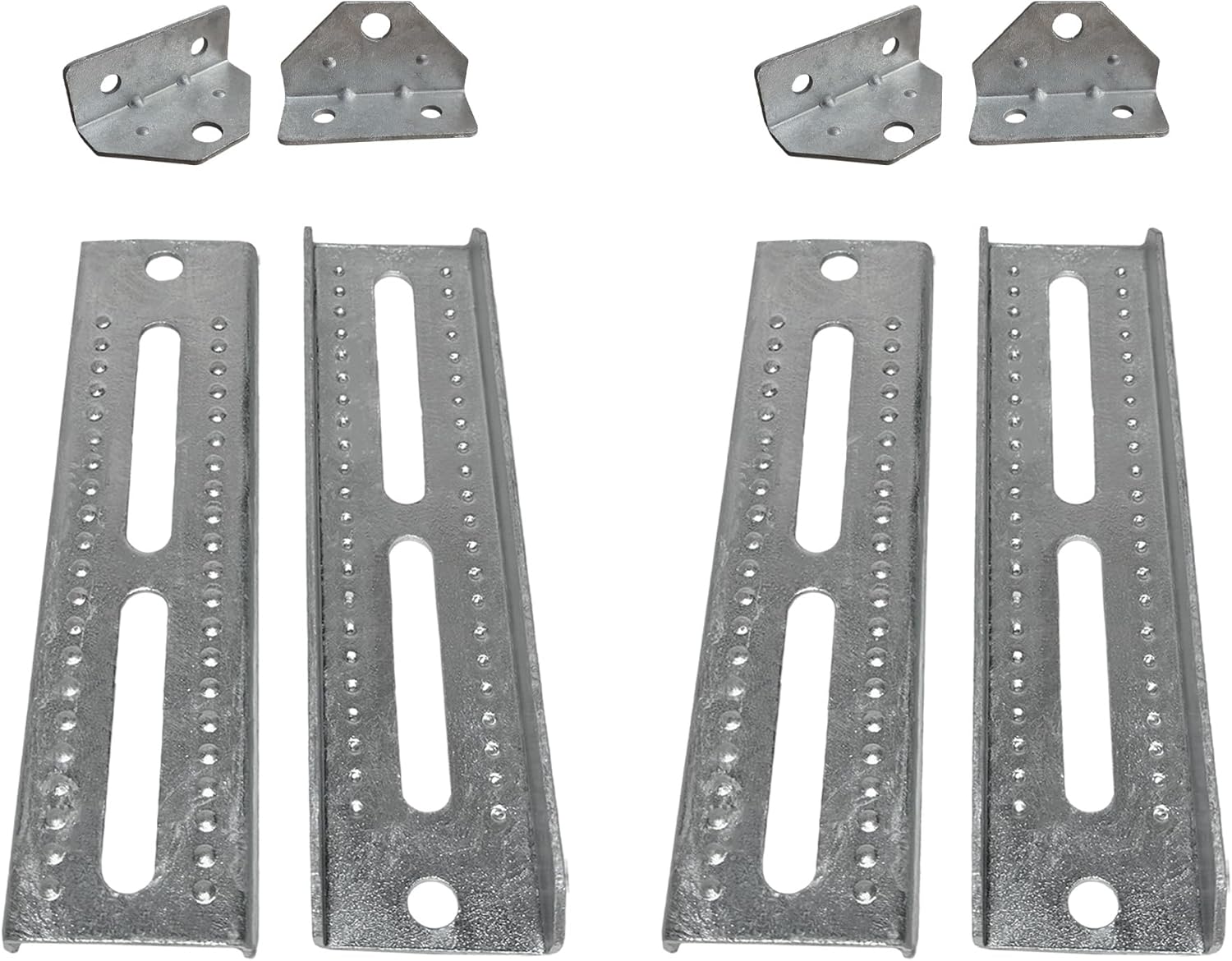 A.A 10" Galvanized Swivel and Top Bunk Bolster Bracket for Boat Trailer, Heavy Duty