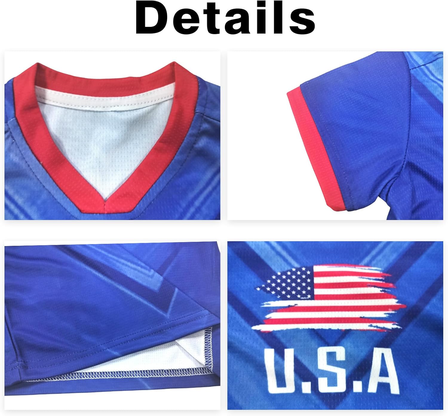 24/25/26 National Flag Soccer Jersey Kit for Kids Youth Boys Girls Sports Uniforms Outfits Fans Gift Shirt Shorts Sets 3-14Y