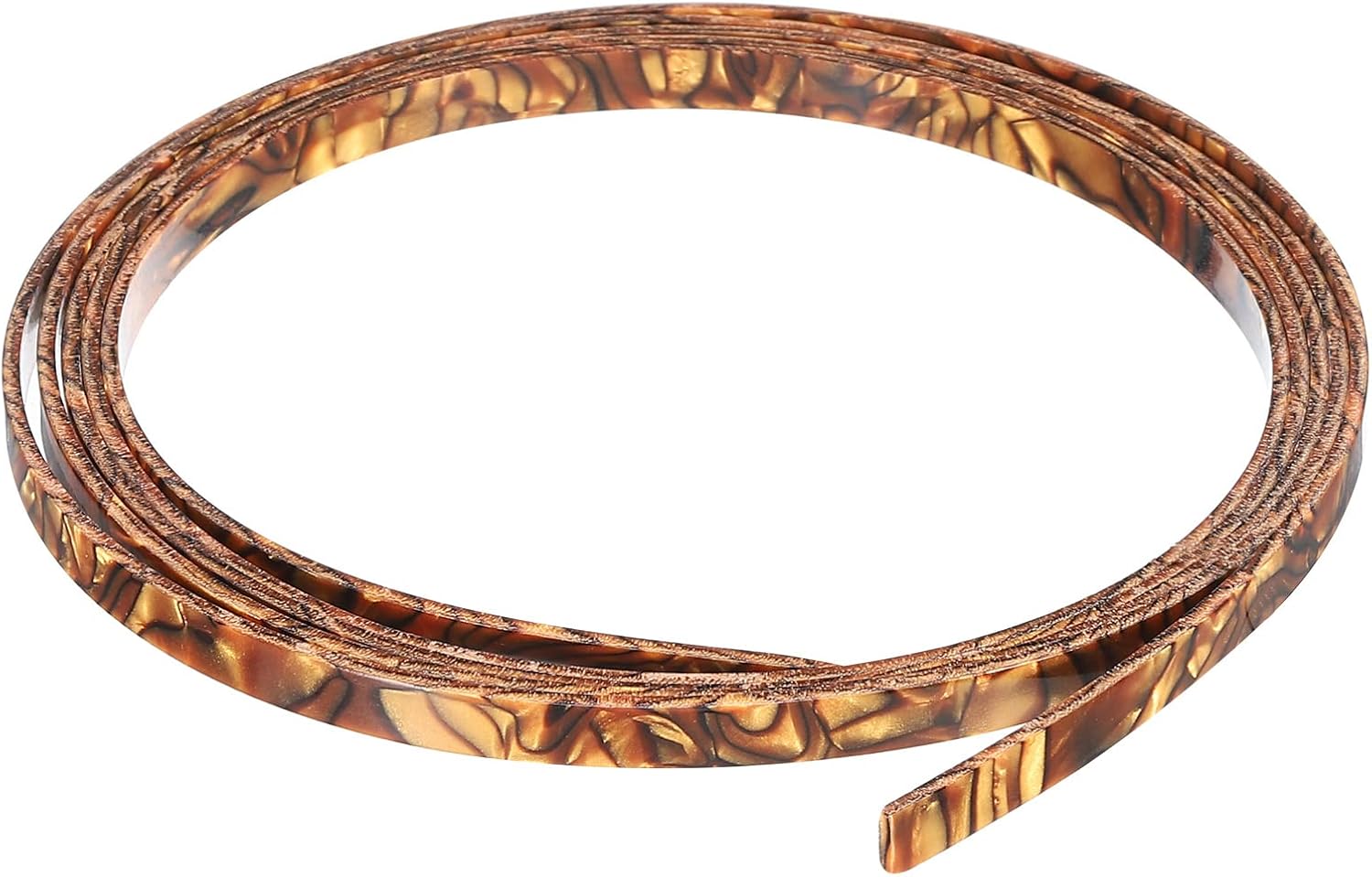 MECCANIXITY Plastic Binding Purfling Strip 1650x6x1.5mm Guitar Binding Edge Trim for Acoustic Classical Guitar Light Brown : Musical Instruments