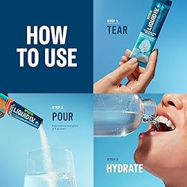 Liquid I.V. Hydration Multiplier - Cotton Candy | Electrolyte Powder Drink Mix | 1 Pack (16 Servings)