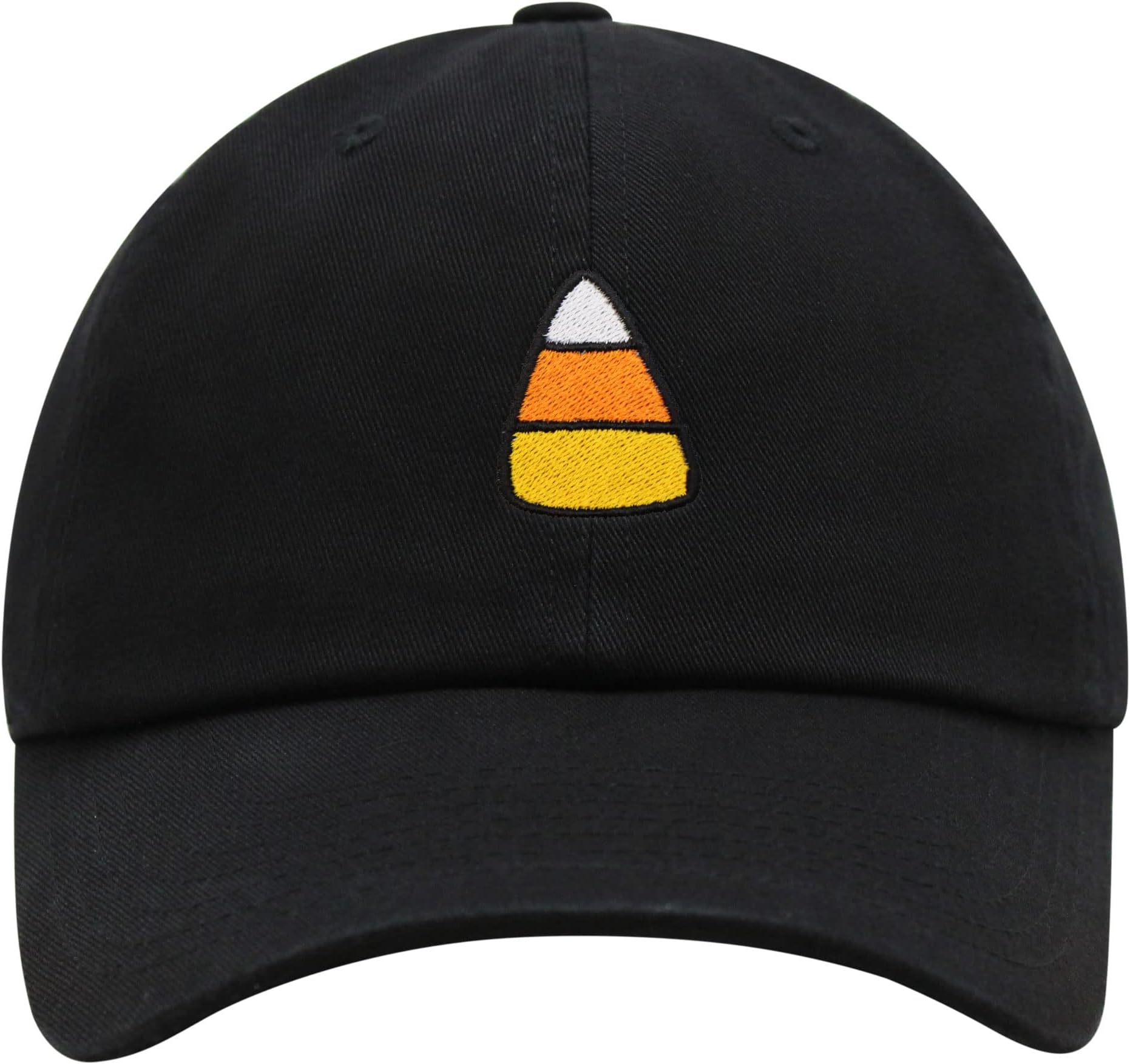 JPAKCandy Corn Premium Dad Hat Embroidered Baseball Cap Snack Funny