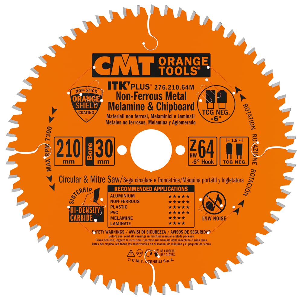 Cmt Orange Tools Orange Cmt 276.210.64M Circular Blade