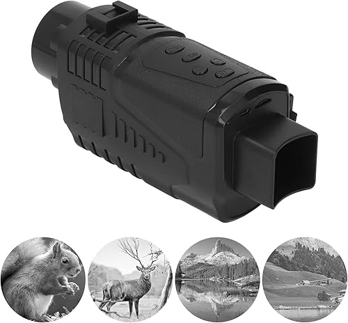 Miniatura 6 de Monocular de visión nocturna, monocular de visión nocturna digital para 100% oscuridad, pantalla de pantalla a color TFT HD de 1.5 pulgadas, visión