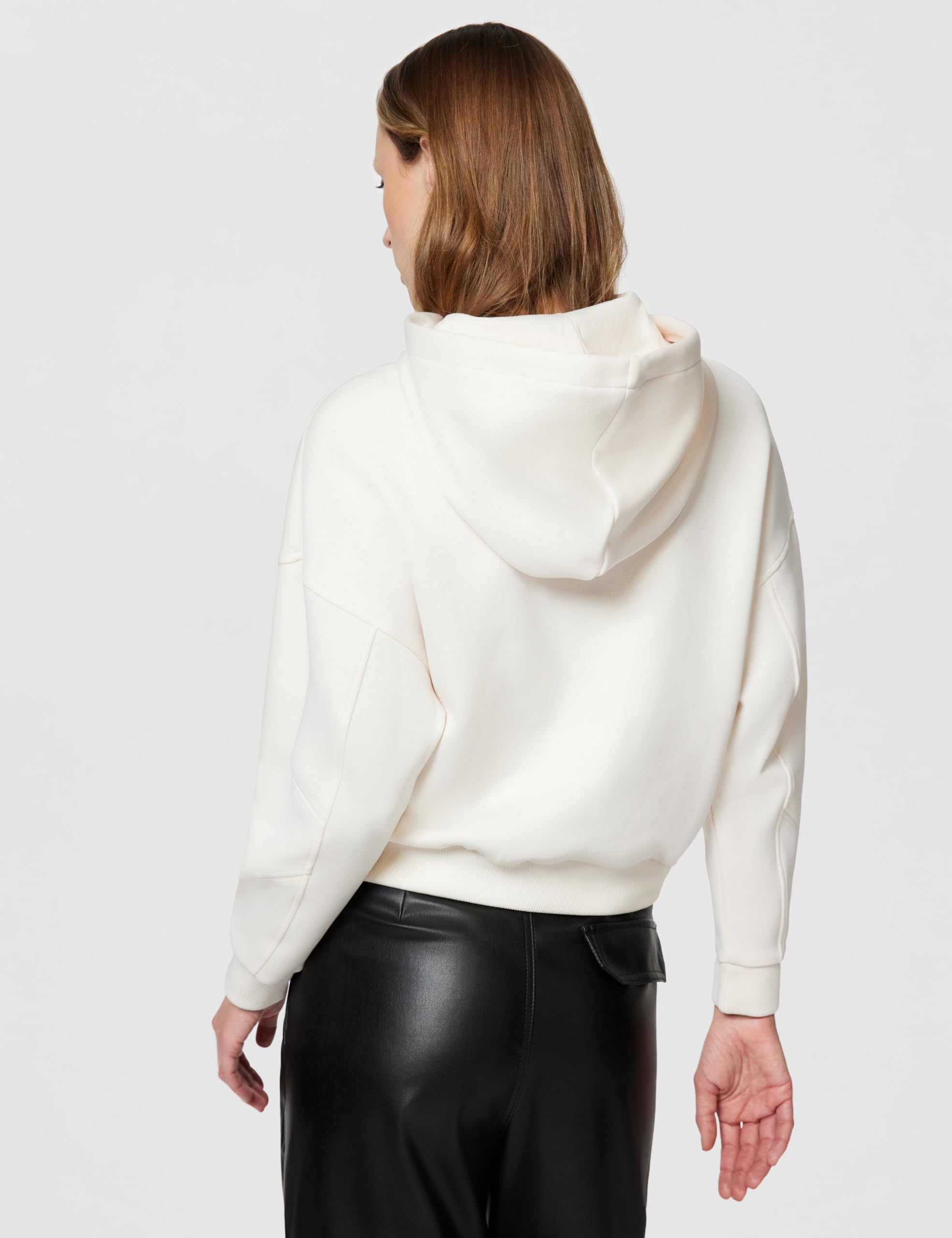 Armani Exchange Cross Gender, Cuffed Sleeve Small Front Logo Relaxed Fit Maglia di Tuta Donna (Pacco da 1)
