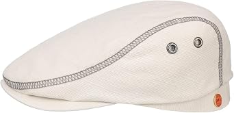 Mayser Franky Sun Protect Flat Cap Plain Colored UV Protection 80 Made in EU Men Spring Summer