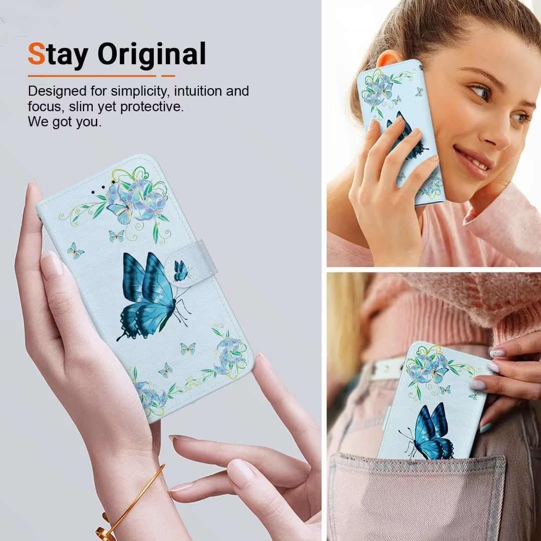Custodia per Motorola Moto One Fusion Plus, in pelle PU, con