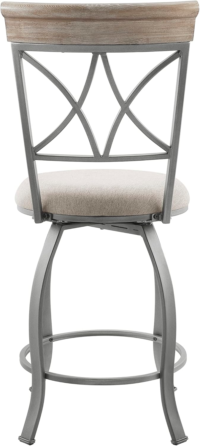 ടോപ്പ് ഡൗൺ view of the stool seat