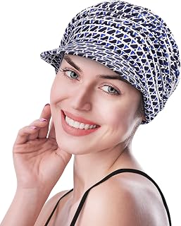 Soft Bamboo Baseball Cap for Chemo Women
