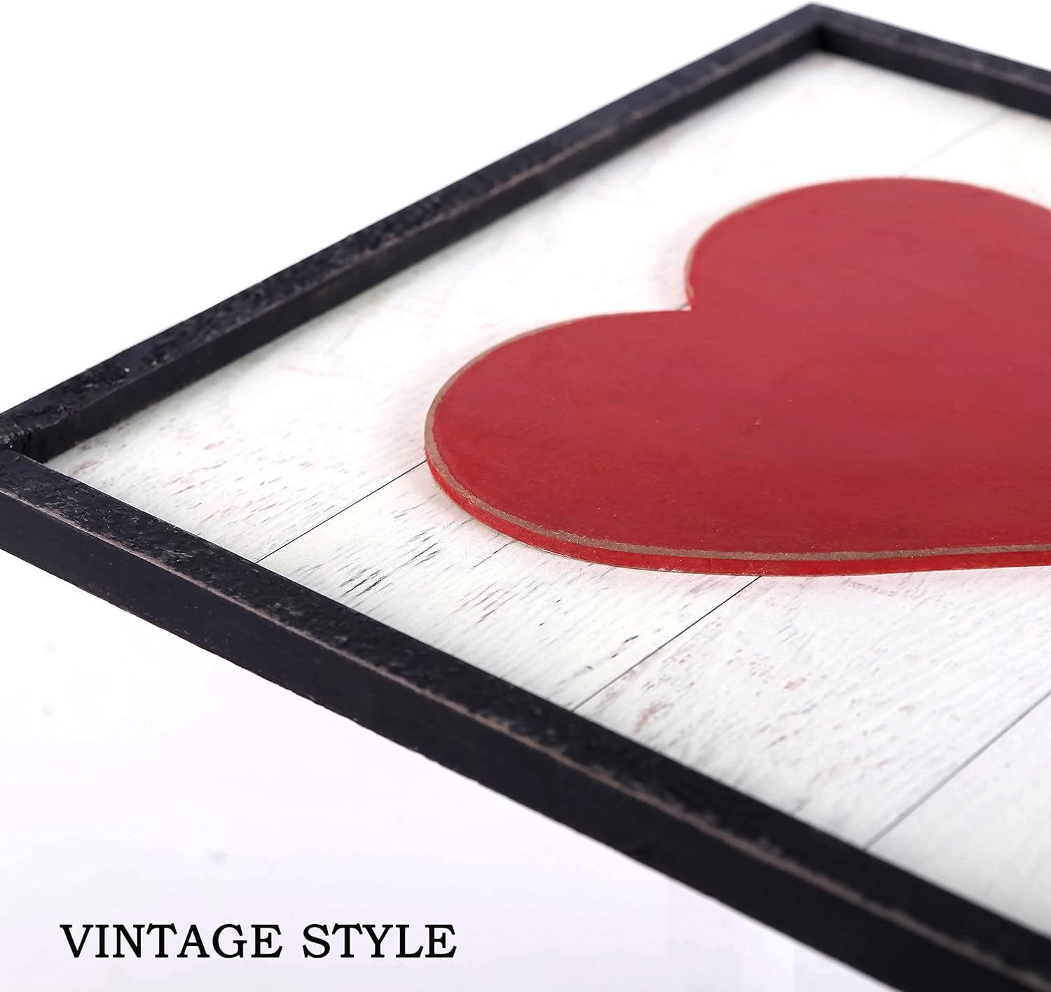 Poker Wall Art Decor Game Room Decor Framed Wooden Square Accessories Hanging Vintage Rustic Masculine Decorative Wall Signs for Boy Man Room Living Room Bedroom Gift for Gaming Lover, Set of 4