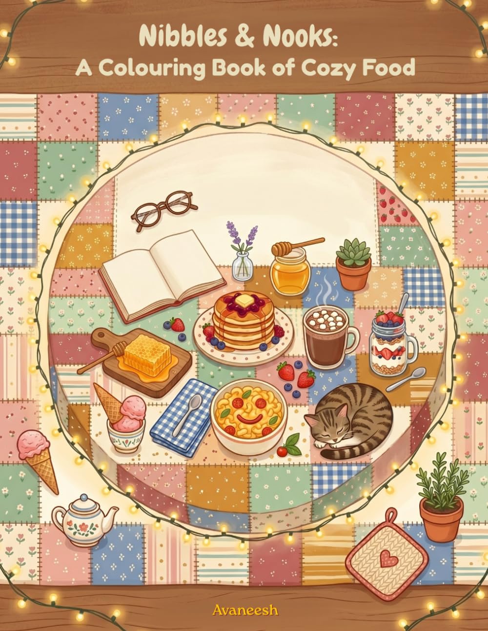 Nibbles & Nooks: A Colouring Book of Cozy Food