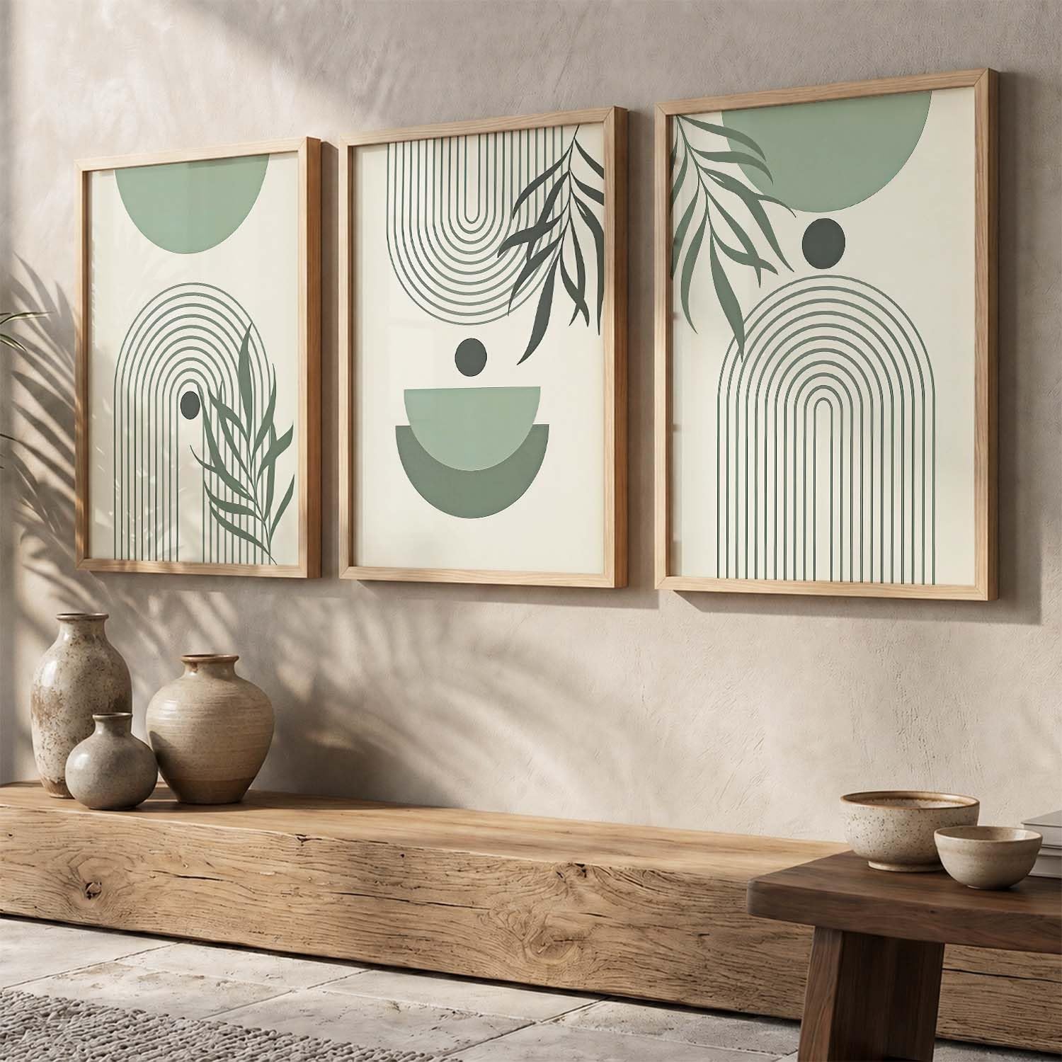 BOHO Wall Art Set - Maximalist Prints with Frame -23 BOHO Wall Art Set - Maximalist Prints with Frame -23