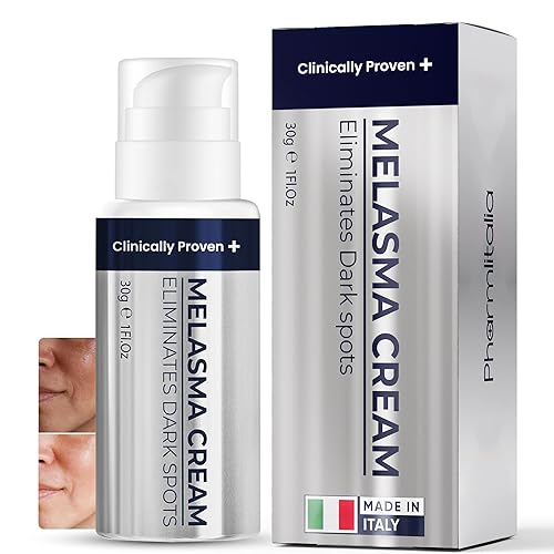 Removedor de manchas oscuras para rostro y cuerpo  Crema de melasma y removedor de manchas de la edad  para decoloración de la piel, marcas