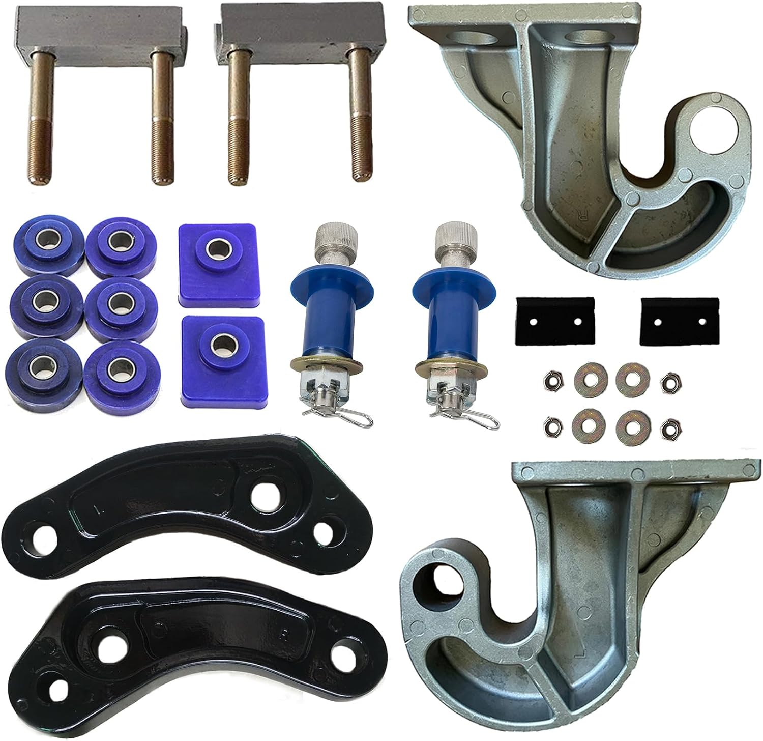 Hood Bracket For Peterbilt Lower Hood Pivot Kit and Engine Hood Hinge Pivot Bushing Bolt and Mount Kit for Peterbilt 377 378 379 Accessories Replace 13-04154 13-04164 13-04626