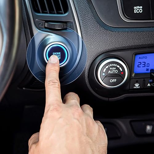 Miniatura 8 de Botón de arranque del motor Interruptor de arranque momentáneo de 12 V resistente a la intemperie Interruptor de arranque para automóvil, camión,