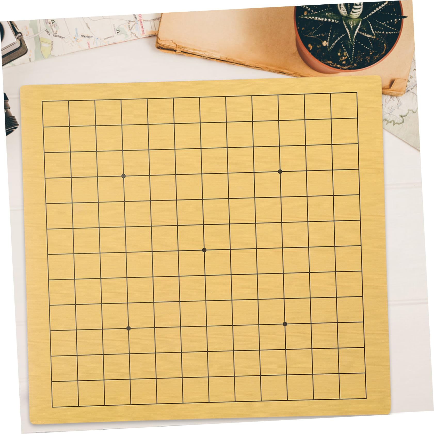 SUPVOX Tablero De Go Portátil Plegable 12.59X11.81In Juego De Mesa Tradicional Accesorio De Ajedrez Go para Niños Y Adultos Ideal para Casa Viajes Y Juegos Infantiles