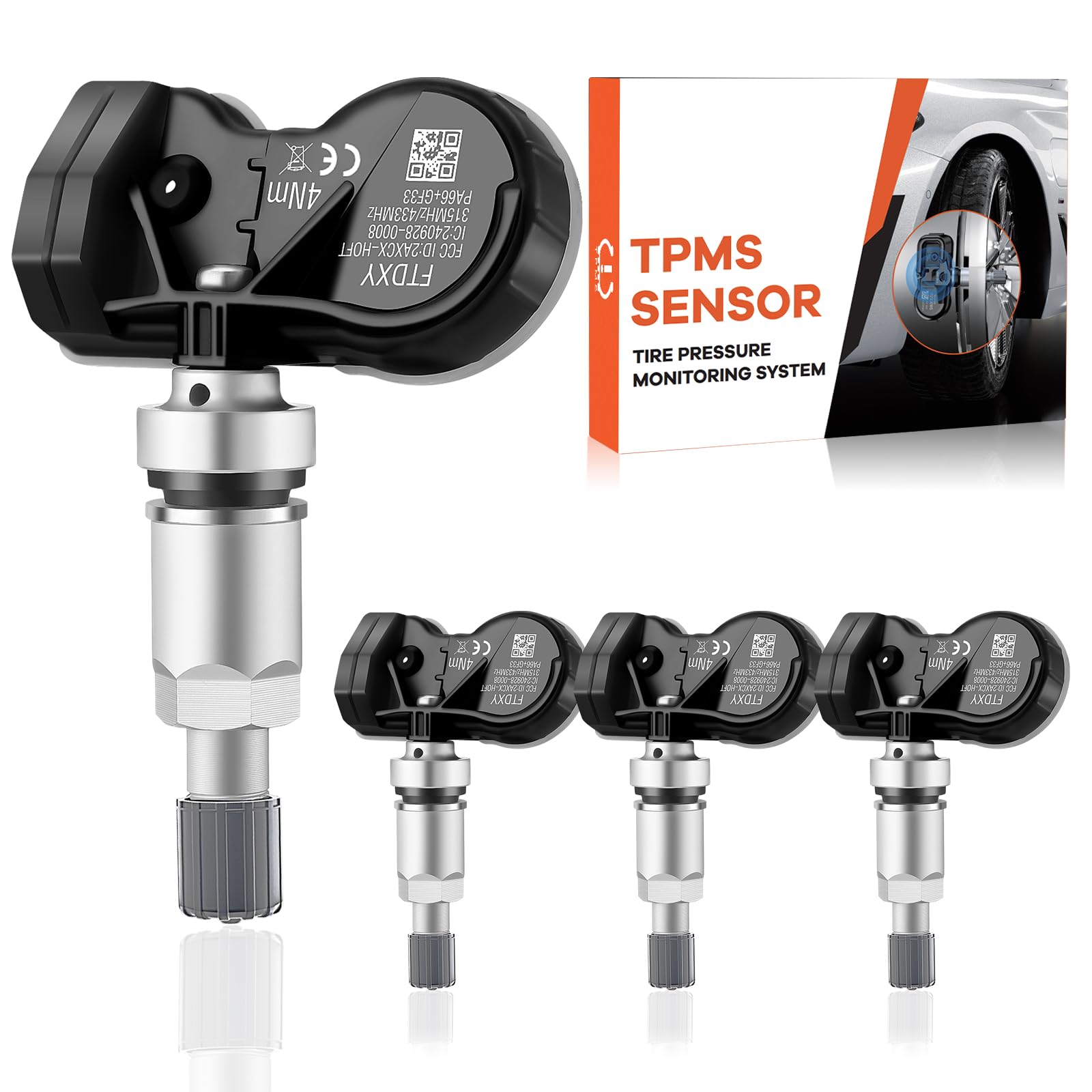 ACLONG Pre-Programmed TPMS 315/433MHz