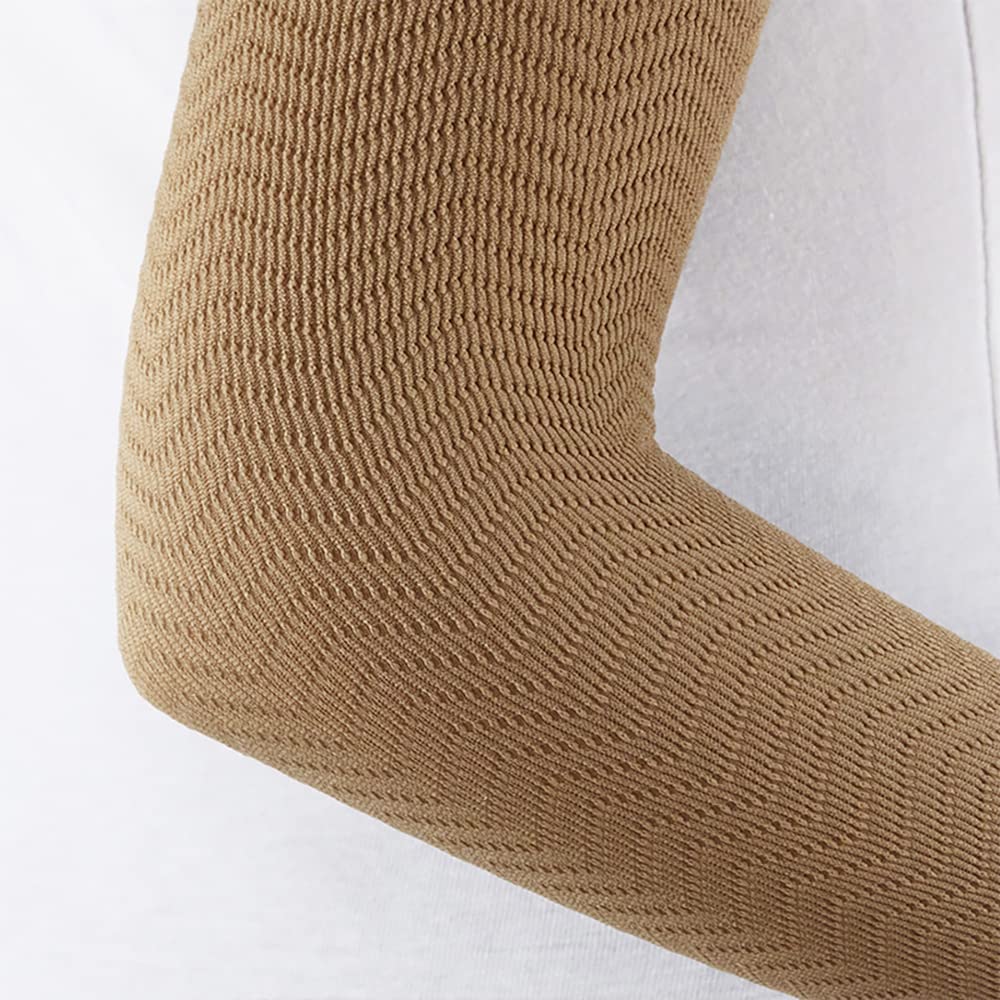 SOLIDEA Manga Compresion Brazo Unisex Slimming Sleeves Compresión Graduada 15/21 mmHg | Mangas Compresion Por Linfedema, Mangas Para Brazos Mujer, Mangas Para Brazos Hombre