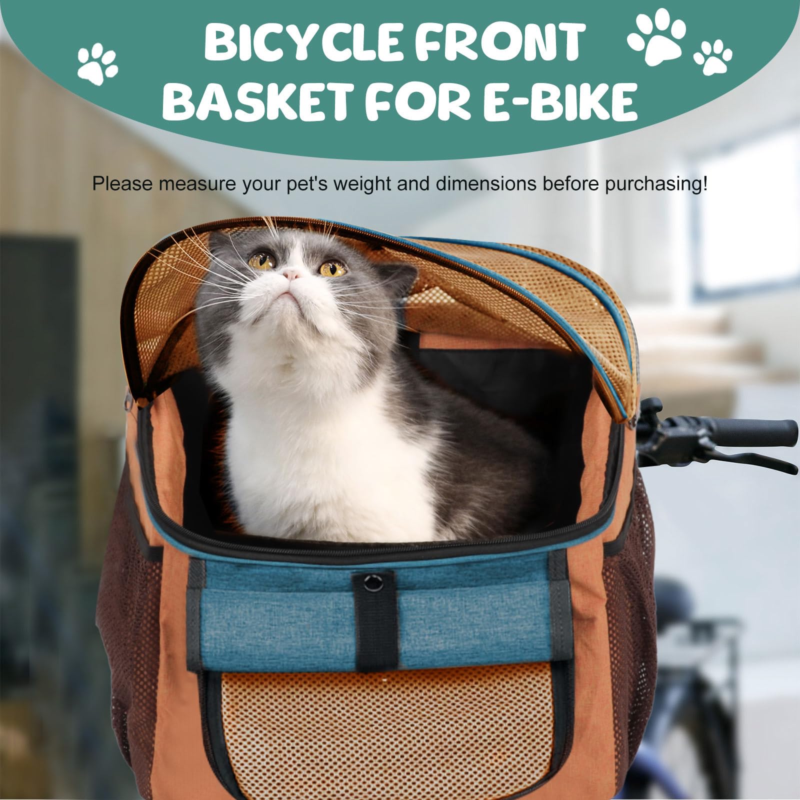 Hondenfietsmand Basil Buddy Mik 2.0