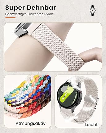 Armband Kompatibel mit Amazfit GTS, 20mm Nylon Sportarmband Uhr Ersatzarmband für Amazfit GTS 2 Armband Kompatibel mit Amazfit GTS, 20mm Nylon Sportarmband Uhr Ersatzarmband für Amazfit GTS 2