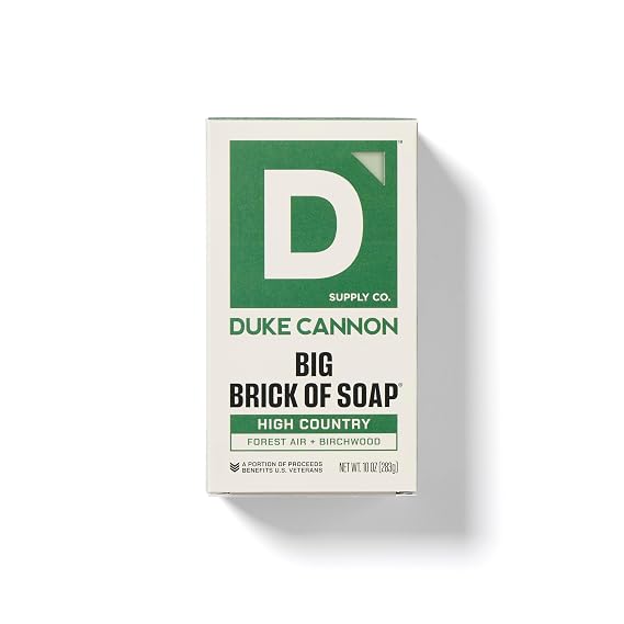 Duke Cannon Big Brick Soap for Men, Variety, 10 oz 4-Pack