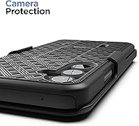 Vista 5 de Encased DuraClip - Funda para Samsung Galaxy A14 5G con clip de funda y soporte (negro mate)