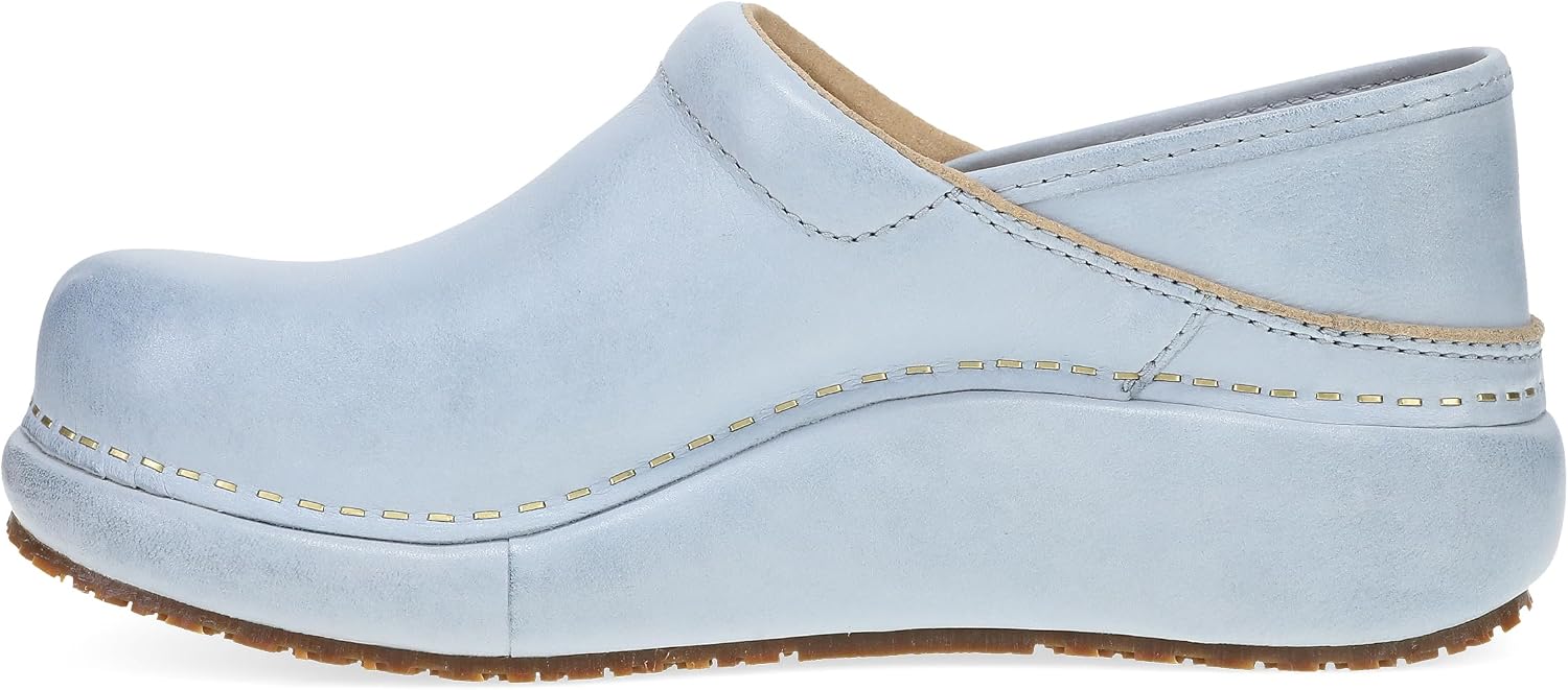 Dansko Platform Pro Women’s Slip Resistant Clog – Memory Foam Footbed, Cushioned Arch Support for Work and Everyday Wear