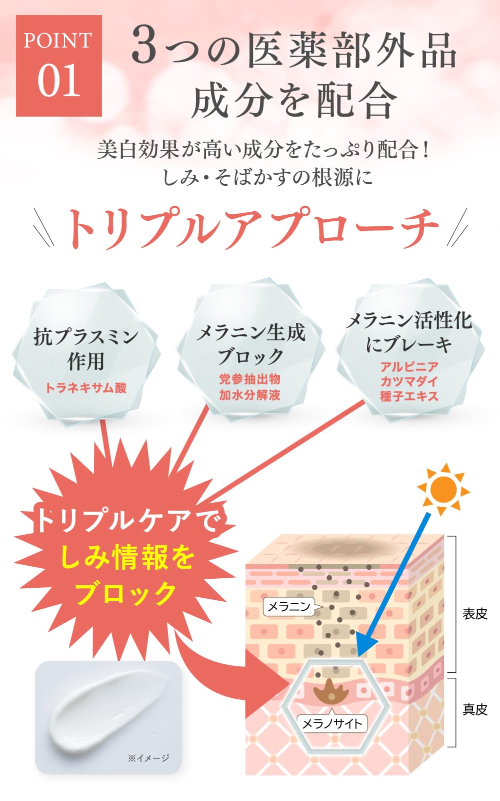 Amazon.co.jp: インナーブラン ホワイトニングクリーム 医薬部外品 20g