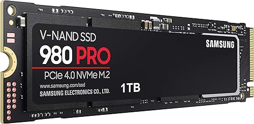 Miniatura 2 de SSD M.2 Samsung 980 PRO 1TB PCIe NVMe Gen4 interno para juegos (MZ-V8P1T0B)