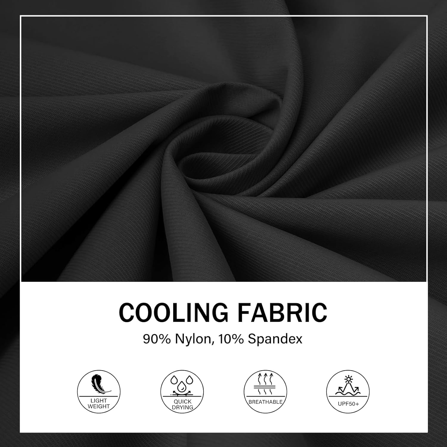 Jessie Kidden Men's Golf Shorts 7" Stretch Quick Dry Hiking Casual Lightweight Work Flat Front Dress Shorts 6 Pockets - Image 6