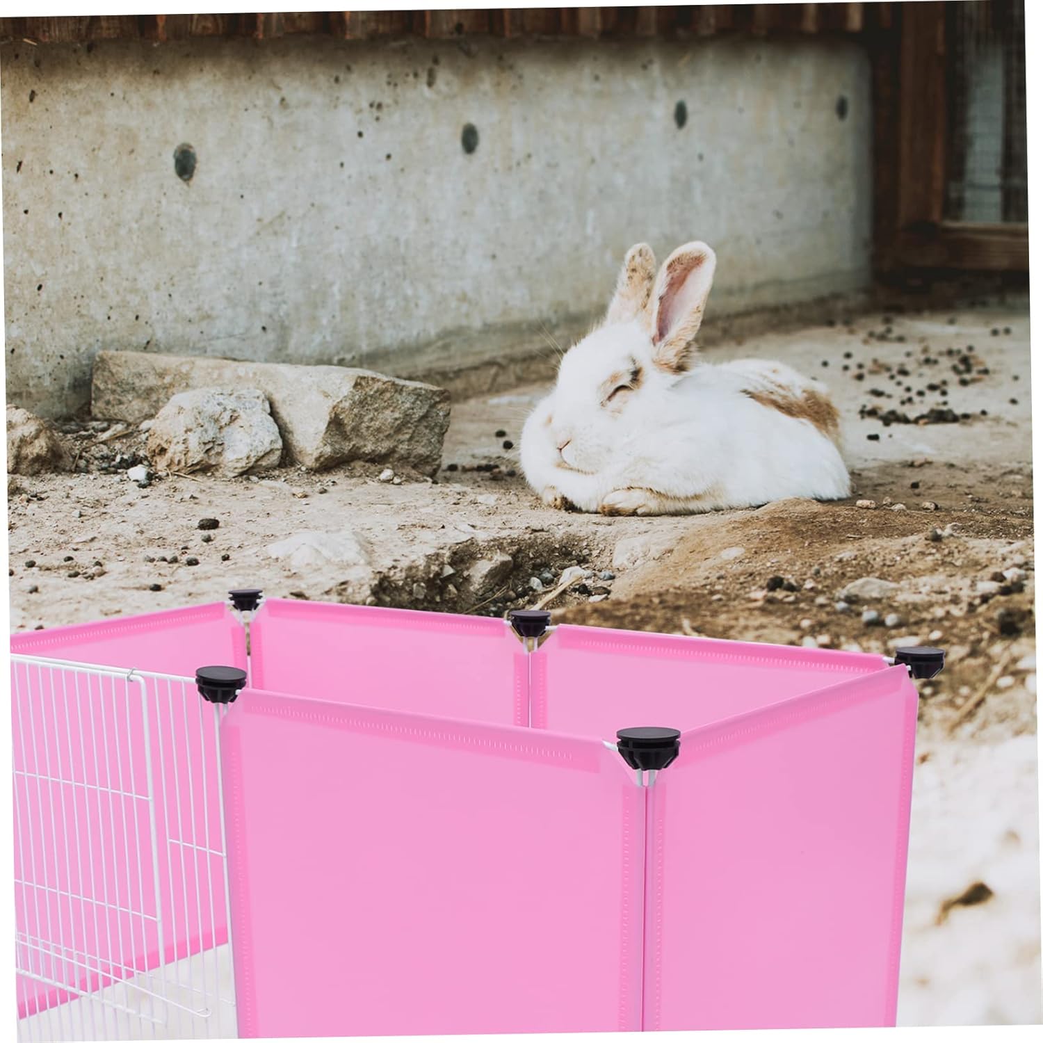 BESPORTBLE Detachable Pet Fence Rabbit Cage Accessory Safe Play Pen for Hamsters Panels Easy Install